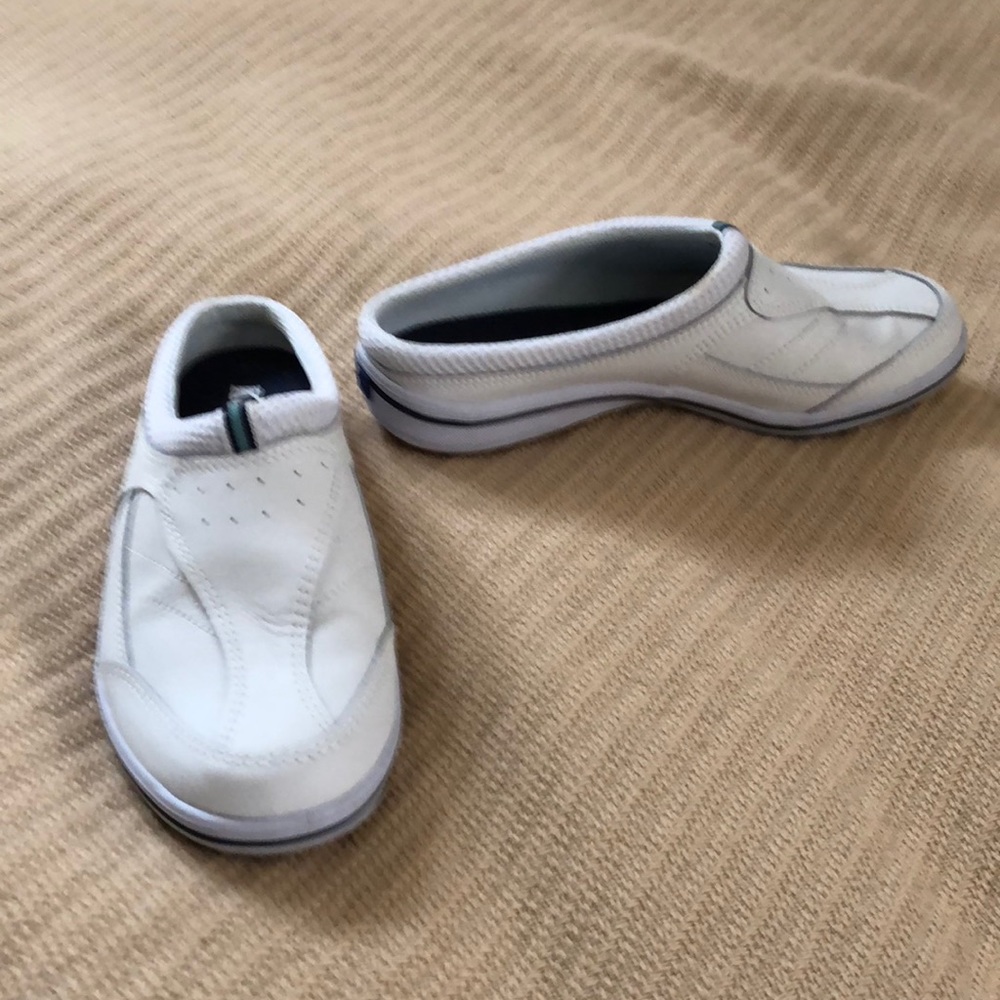 Keds white mule 7C